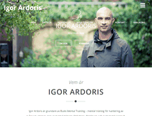 Tablet Screenshot of igorardoris.se